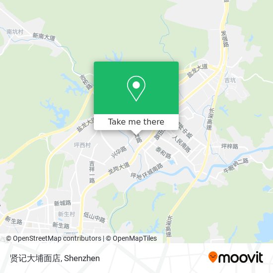 贤记大埔面店 map