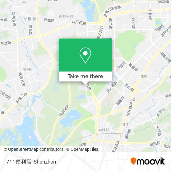 711便利店 map