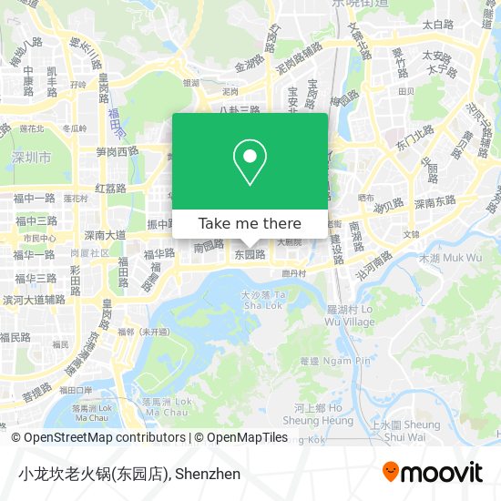 小龙坎老火锅(东园店) map