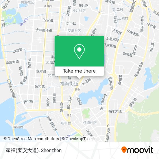 家福(宝安大道) map