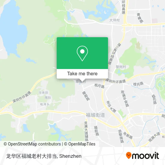 龙华区福城老村大排当 map