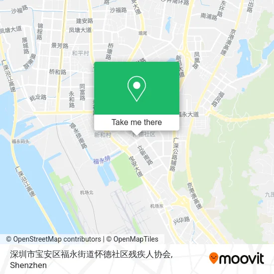 深圳市宝安区福永街道怀德社区残疾人协会 map