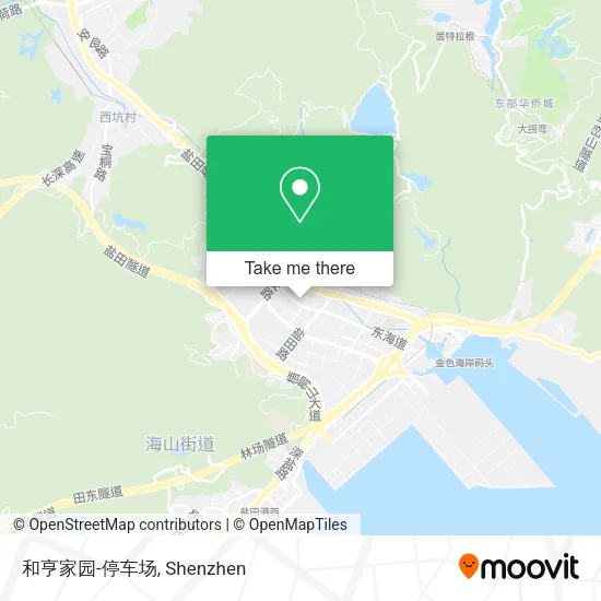 和亨家园-停车场 map