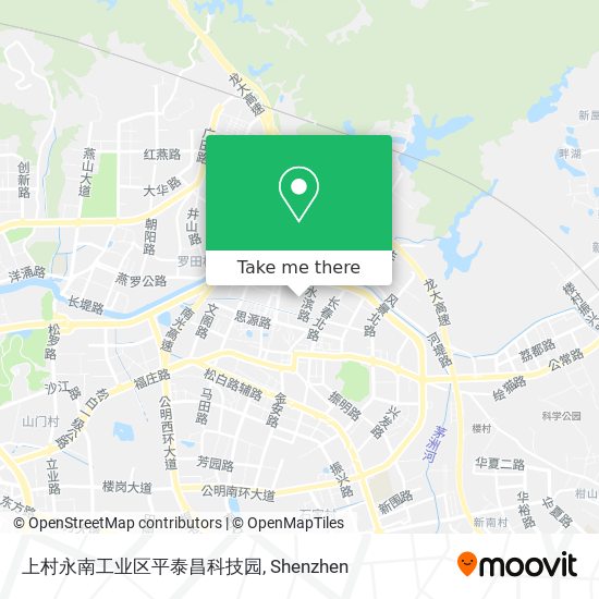 上村永南工业区平泰昌科技园 map