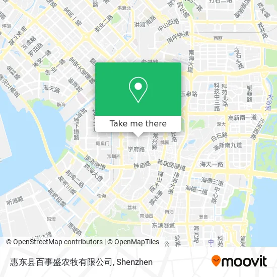 惠东县百事盛农牧有限公司 map