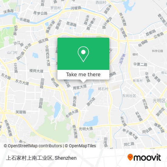 上石家村上南工业区 map
