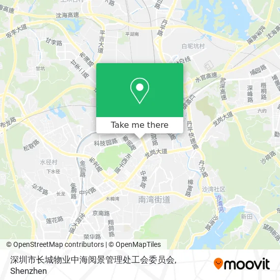 深圳市长城物业中海阅景管理处工会委员会 map