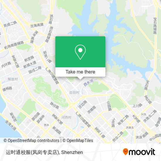 运时通校服(凤岗专卖店) map