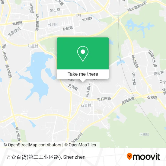 万众百货(第二工业区路) map
