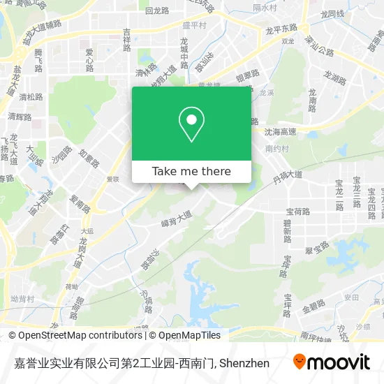 嘉誉业实业有限公司第2工业园-西南门 map