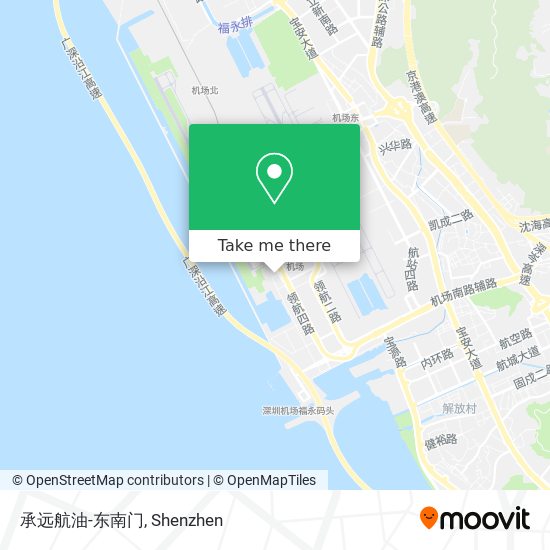 承远航油-东南门 map