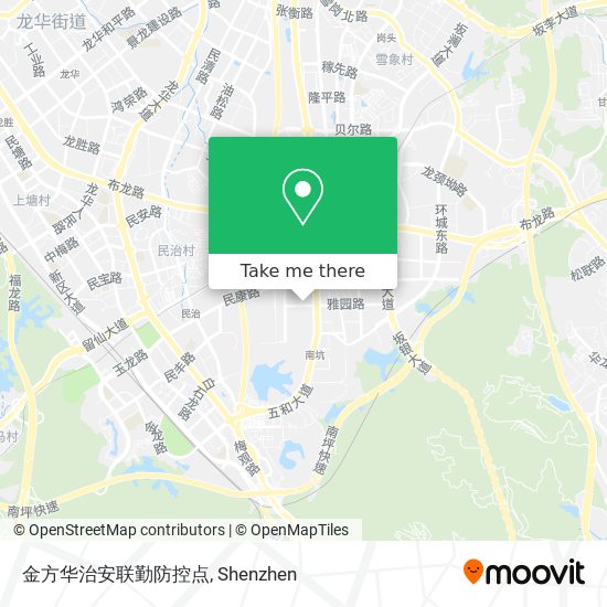 金方华治安联勤防控点 map