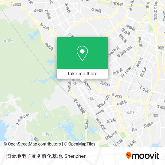 淘金地电子商务孵化基地 map
