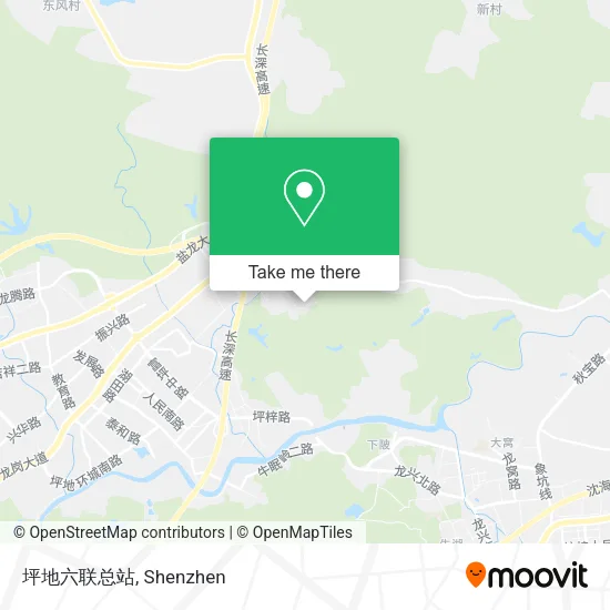 坪地六联总站 map