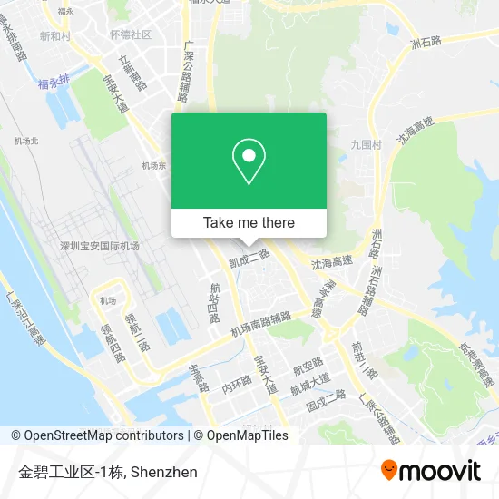 金碧工业区-1栋 map