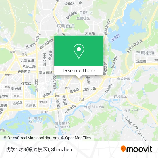 优学1对3(螺岭校区) map