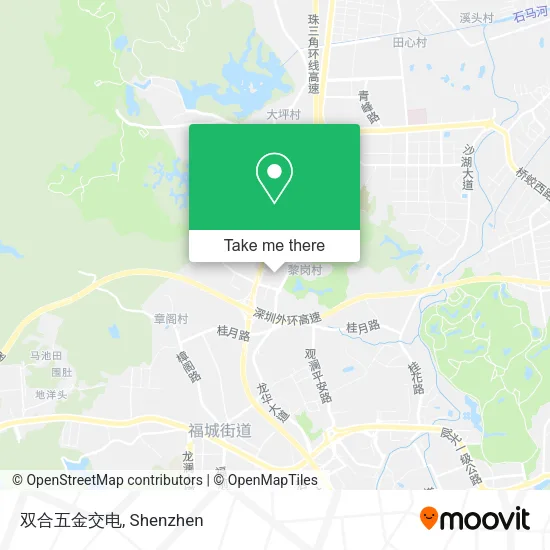 双合五金交电 map