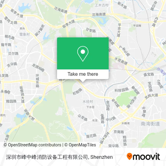 深圳市峰中峰消防设备工程有限公司 map