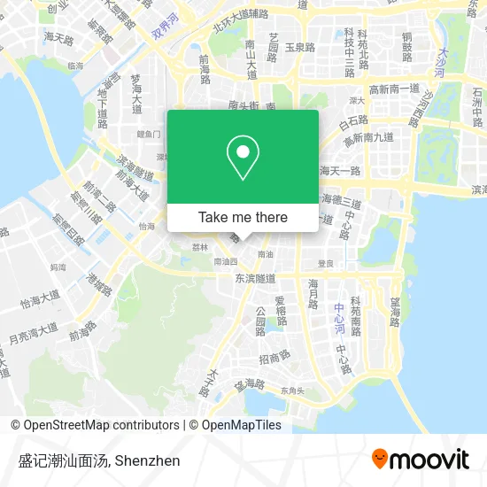 盛记潮汕面汤 map