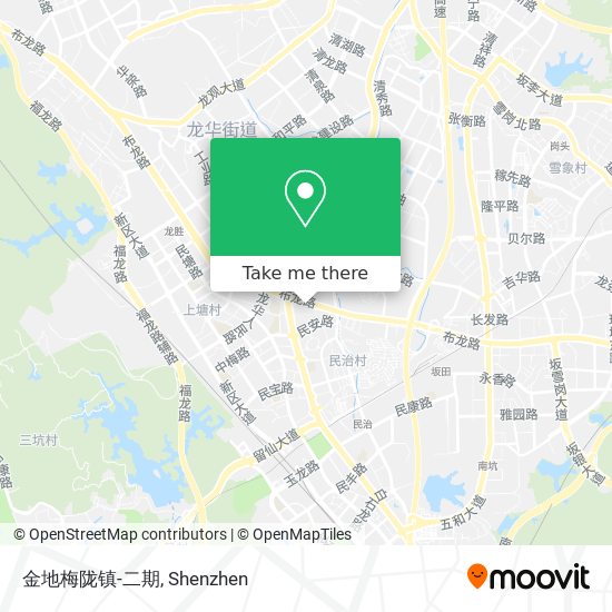 金地梅陇镇-二期 map