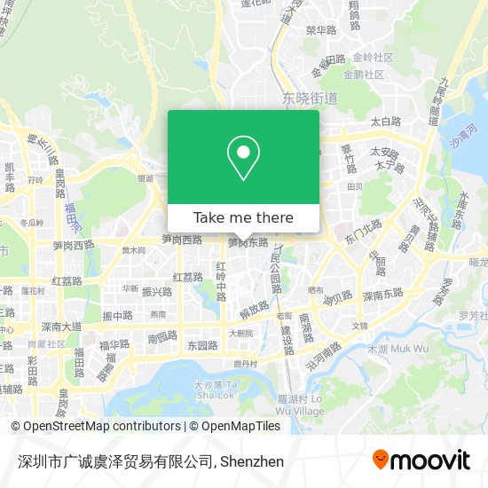 深圳市广诚虞泽贸易有限公司 map