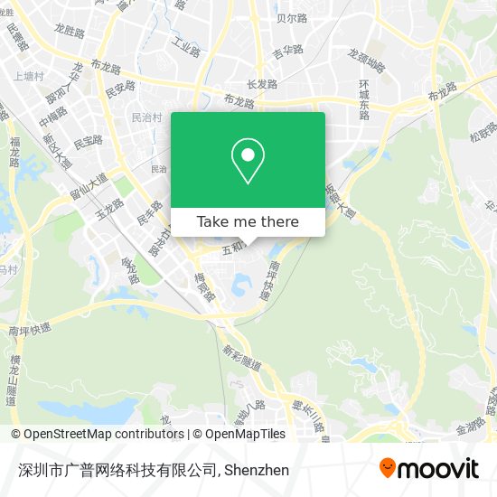 深圳市广普网络科技有限公司 map