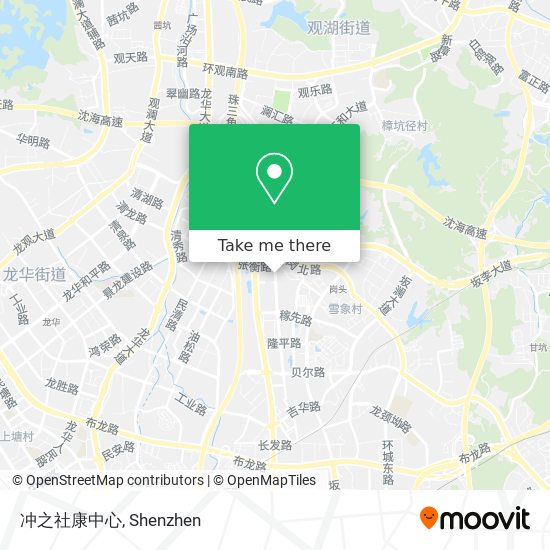 冲之社康中心 map