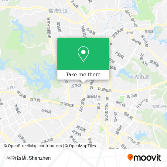 河南饭店 map