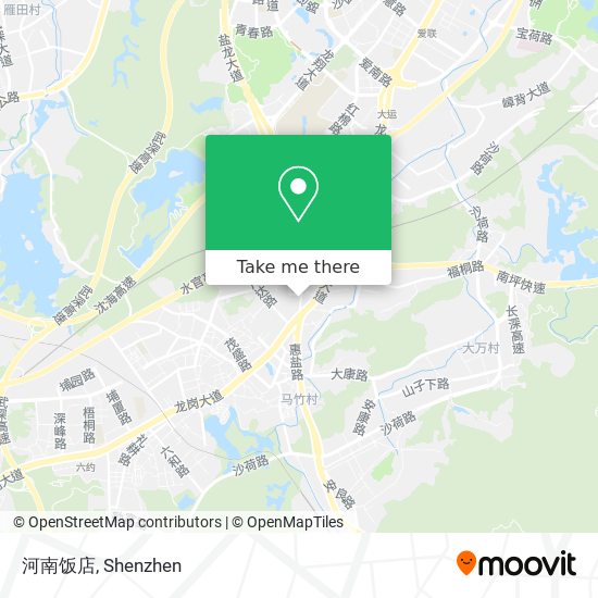 河南饭店 map