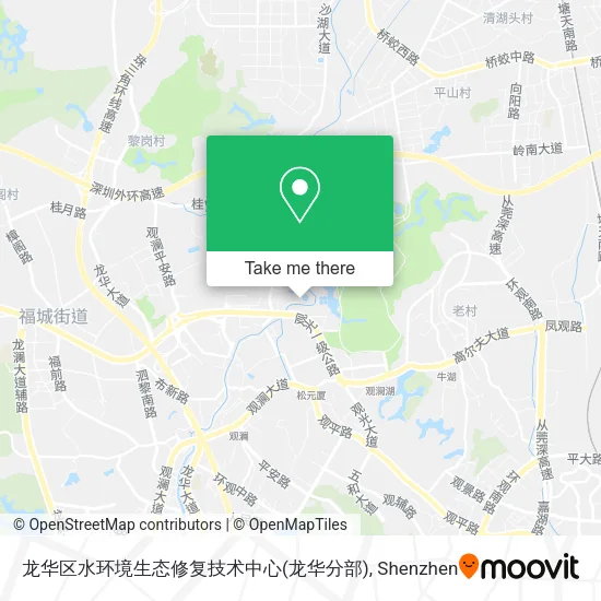 龙华区水环境生态修复技术中心(龙华分部) map