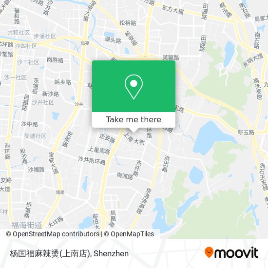 杨国福麻辣烫(上南店) map