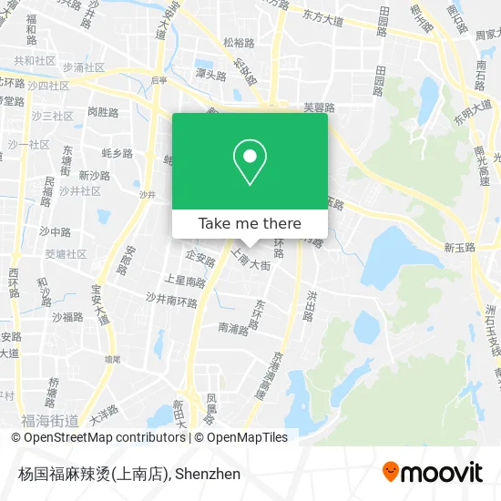 杨国福麻辣烫(上南店) map