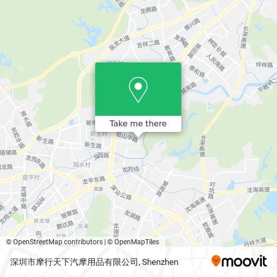 深圳市摩行天下汽摩用品有限公司 map