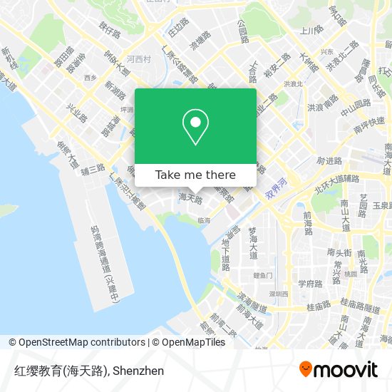 红缨教育(海天路) map