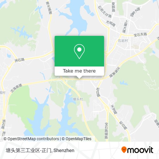 塘头第三工业区-正门 map