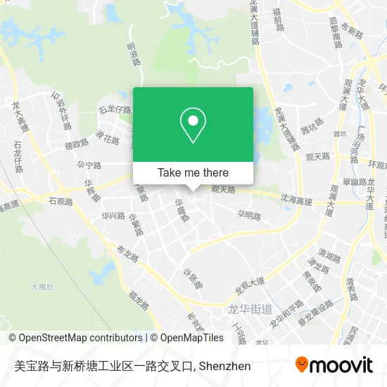 美宝路与新桥塘工业区一路交叉口 map