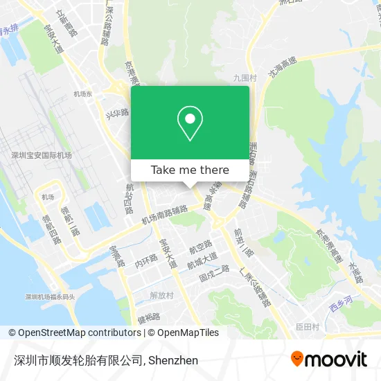 深圳市顺发轮胎有限公司 map