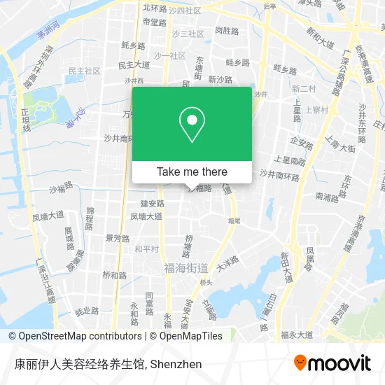 康丽伊人美容经络养生馆 map