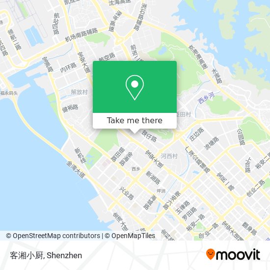客湘小厨 map