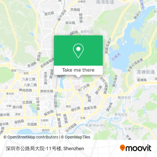 深圳市公路局大院-11号楼 map