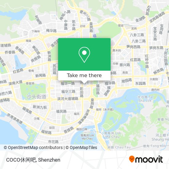 COCO休闲吧 map