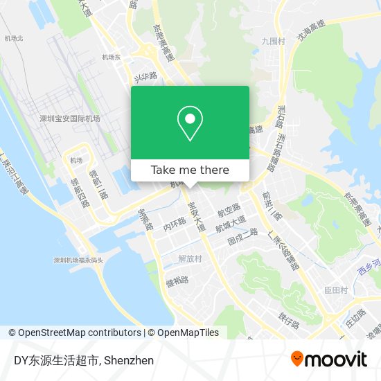 DY东源生活超市 map