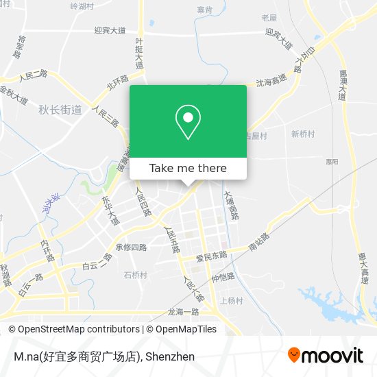 M.na(好宜多商贸广场店) map