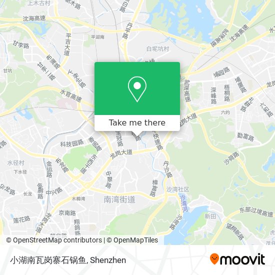 小湖南瓦岗寨石锅鱼 map
