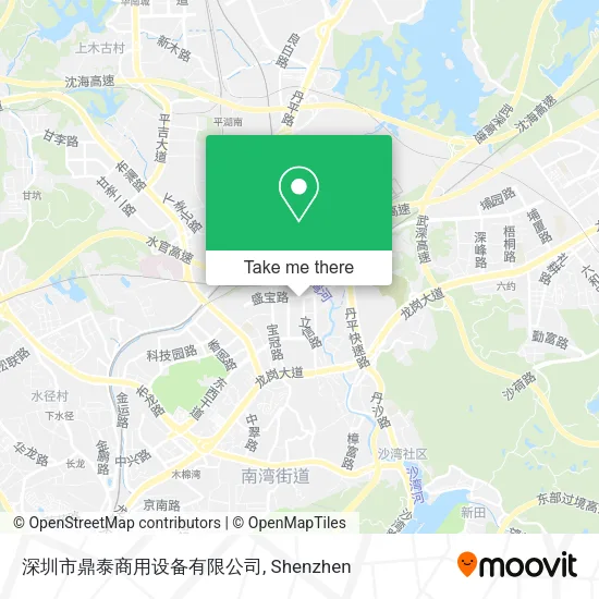 深圳市鼎泰商用设备有限公司 map