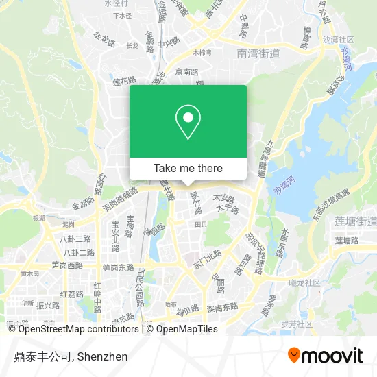 鼎泰丰公司 map