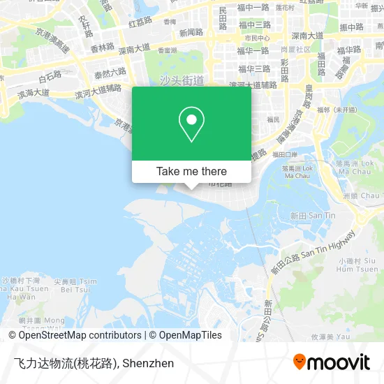 飞力达物流(桃花路) map