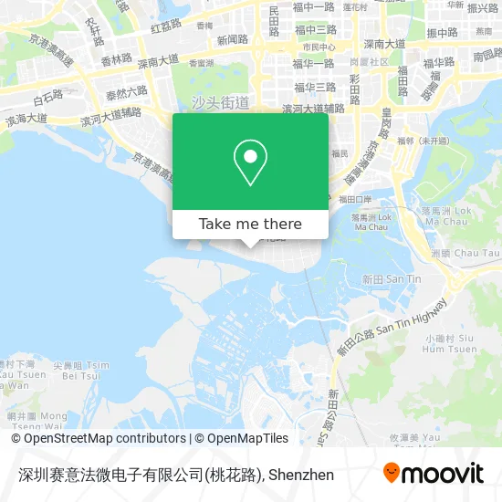 深圳赛意法微电子有限公司(桃花路) map