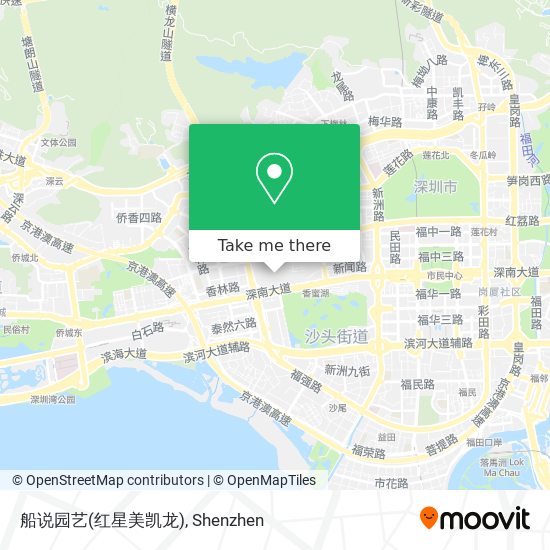 船说园艺(红星美凯龙) map