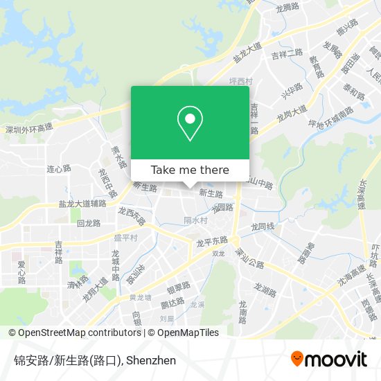 锦安路/新生路(路口) map